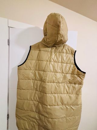 Chaleco acolchado beige mujer Talla XL