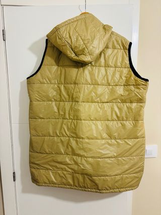 Chaleco acolchado beige mujer Talla XL