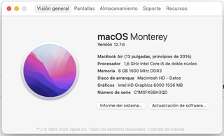 MacBook Air 13 i5 impecable