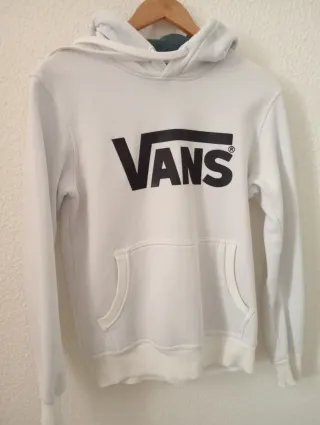 sólo venta en mano.Sudadera Vans Blanca unixe