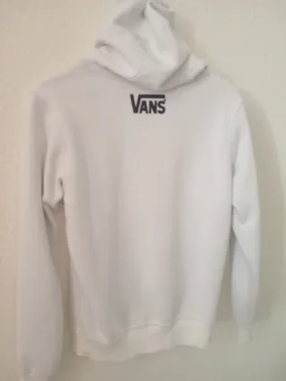 sólo venta en mano.Sudadera Vans Blanca unixe