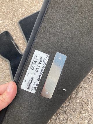 Alfombras Mercedes W207 2013-2017