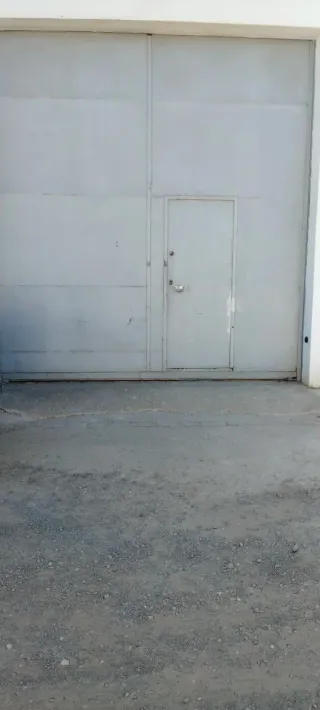 Puerta de garaje industrial,