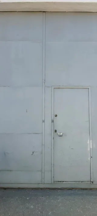 Puerta de garaje industrial,