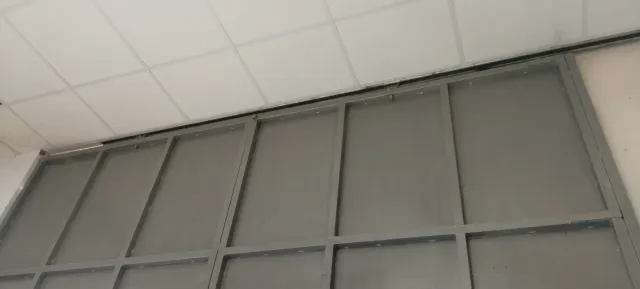 Puerta de garaje industrial,