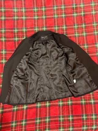 Americana negra doble botonadura Talla M