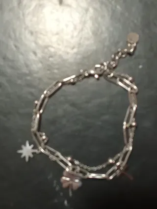 Pulsera Doble Acero inoxidable Mujer