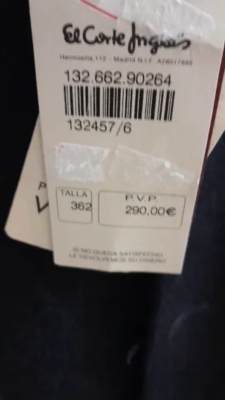 Abrigo vintage Emidio Tucci  T 62 Tallas Grandes!!