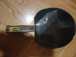 Pala Ping Pong Dunlop Roja y negra