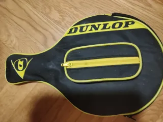 Pala Ping Pong Dunlop Roja y negra