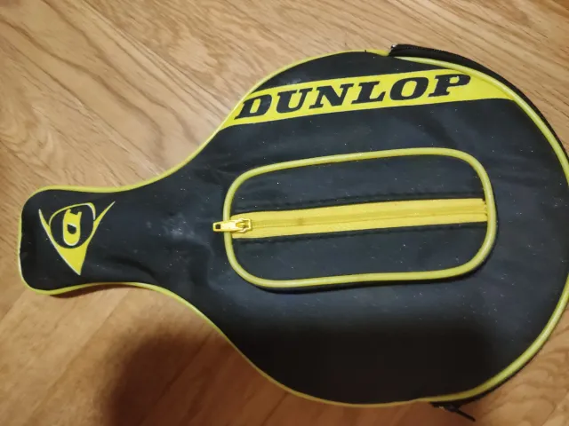 Pala Ping Pong Dunlop Roja y negra