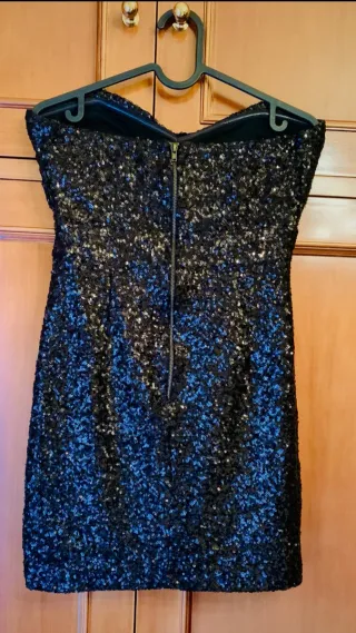 Vestido Negro Lentejuelas