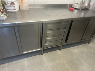 Mesa de acero inoxidable