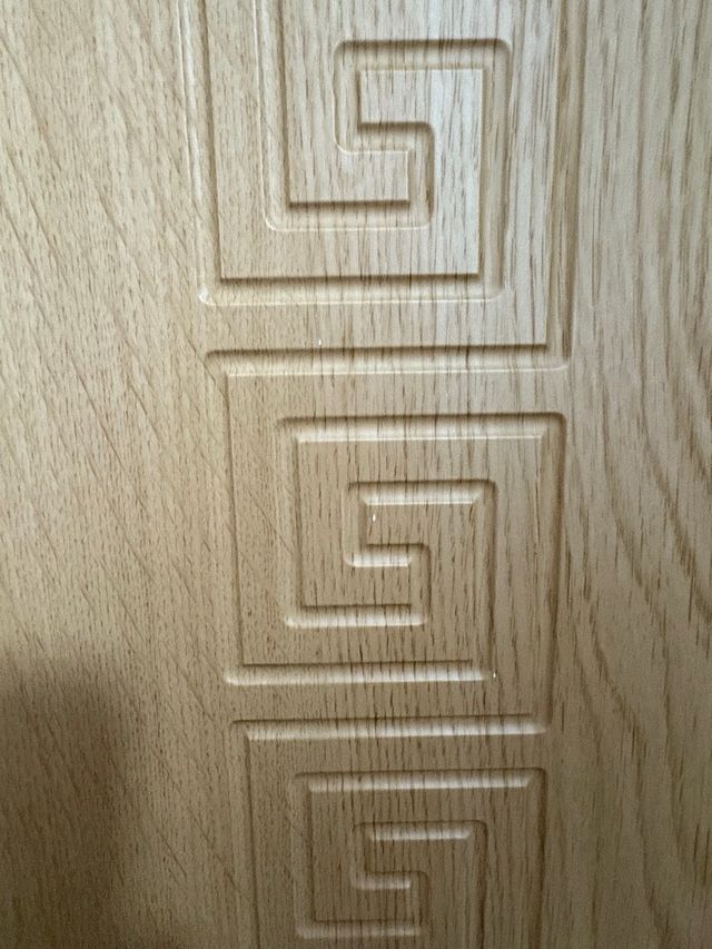 Puertas de madera maciza con cristal y sin cristal