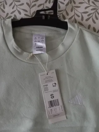 Sudadera Adidas verde talla S mujer