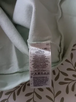 Sudadera Adidas verde talla S mujer