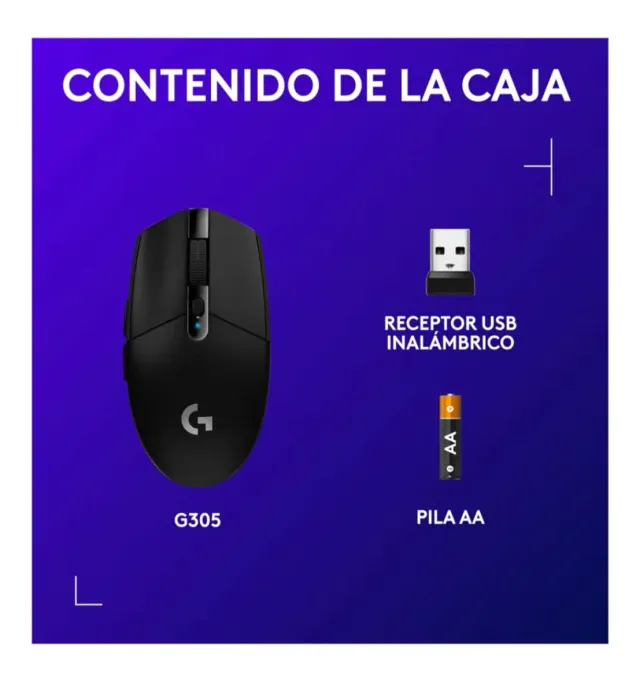 Logitech G305 LIGHTSPEED Ratón Inalámbrico