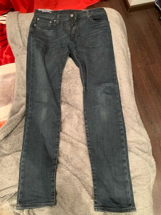 Pantalones Vaqueros Levi's 512 Slim Fitu azul