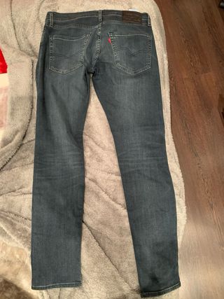 Pantalones Vaqueros Levi's 512 Slim Fitu azul