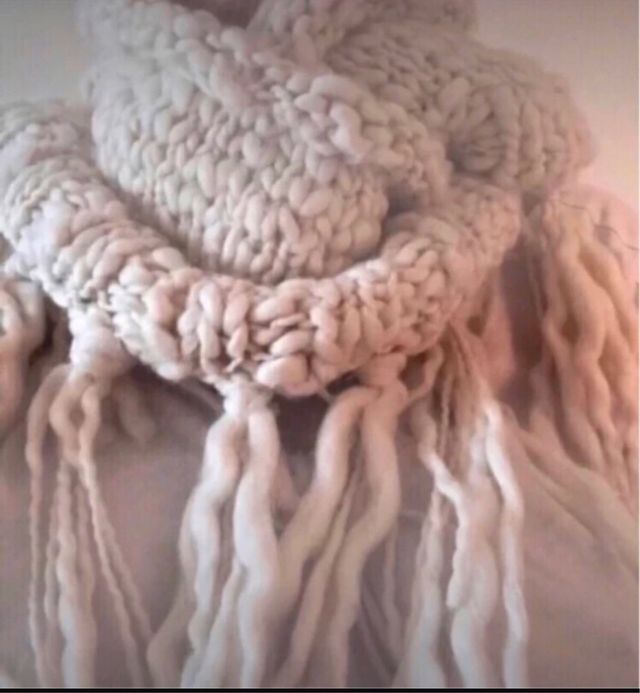 Sciarpa collo Oysho beige nuova