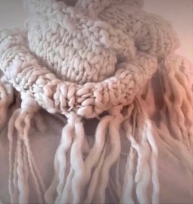 Sciarpa collo Oysho beige nuova