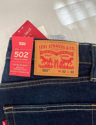 3x Levi's 502 Regular Taper W32 L32