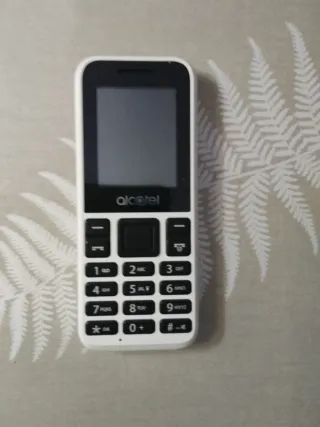 Alcatel 1066D con 2 SIM, cavo e auricolari