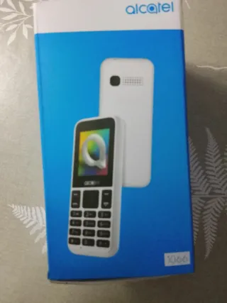 Alcatel 1066D con 2 SIM, cavo e auricolari