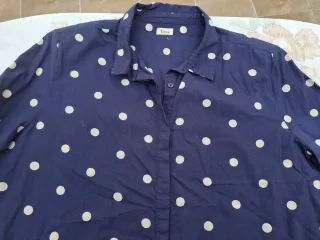 Camisa mujer T L. Medidas en descripción