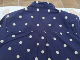 Camisa mujer T L. Medidas en descripción