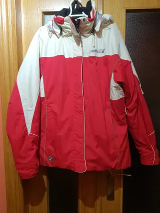 Chaqueta Esquí Rossignol Roja y Blanca