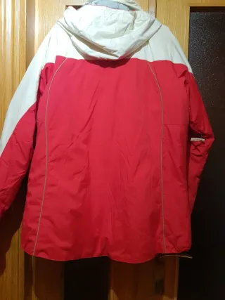 Chaqueta Esquí Rossignol Roja y Blanca