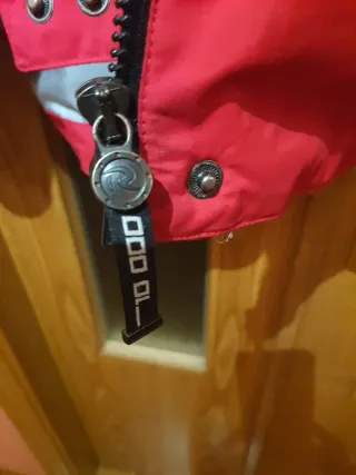 Chaqueta Esquí Rossignol Roja y Blanca