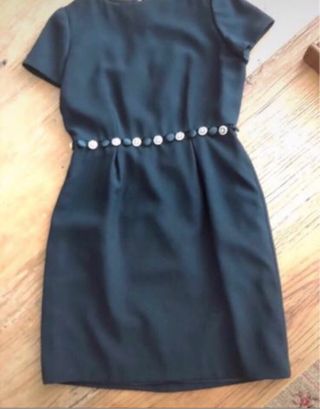 Vestido joya negro T.M