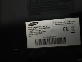 Televisor Samsung 32 Negro