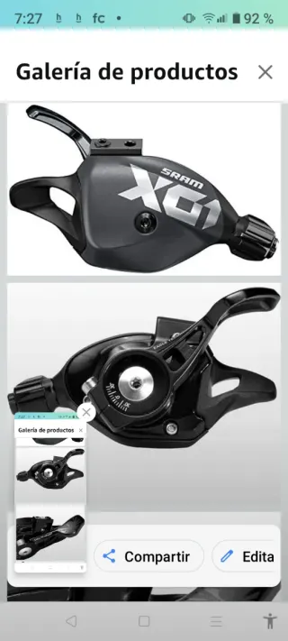 Palanca Cambio SRAM X01 12v