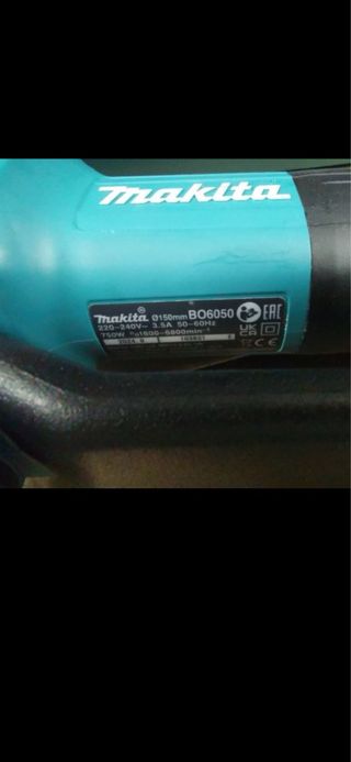 Lijadora Makita con maletín