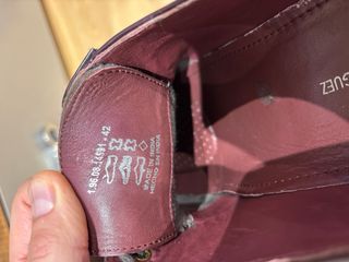 Zapatos Adolfo Domínguez Rojo Hombre