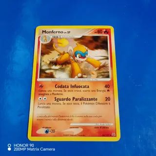 Monferno lv27 🇮🇹 56/127 Pokémon Carta