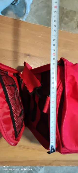 Bolsa sanitaria roja
