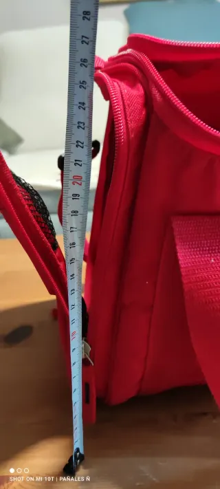 Bolsa sanitaria roja