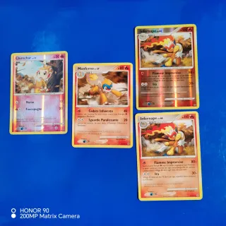 Carte Pokémon Chimchar, Monferno, Infernape
