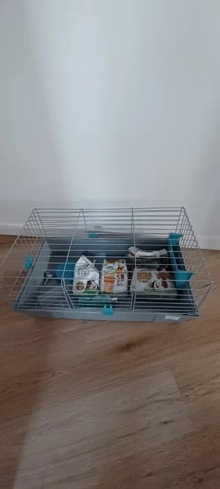Jaula para cobaya o conejo