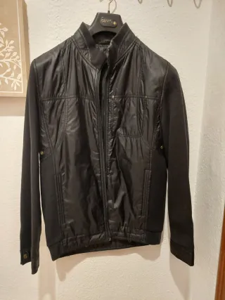 Cazadora Dustin Negra Talla L Hombre