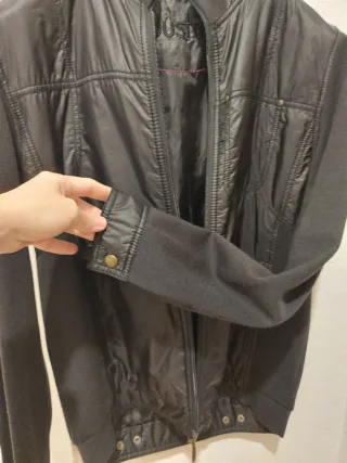 Cazadora Dustin Negra Talla L Hombre