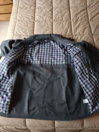 Giaccone uomo grigio