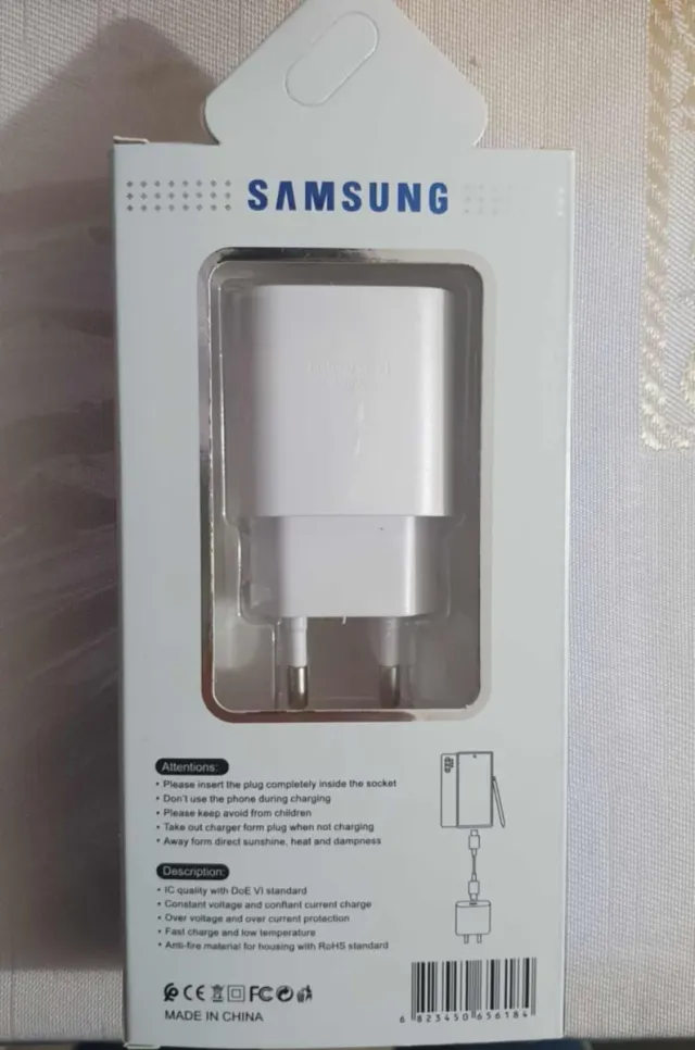 Cargador Completo de Samsung TIPO C a TIPO C
