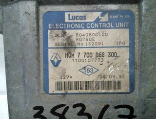 Centralita renault 647543 7700107773 kangoo f kc0