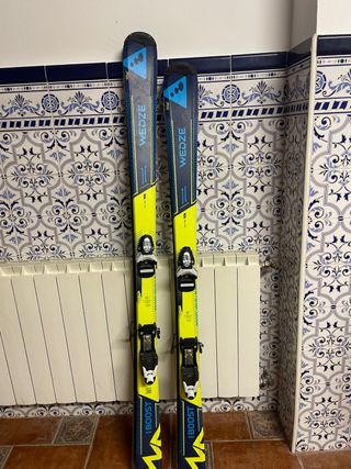 Esquís Wedze Boost con fijaciones