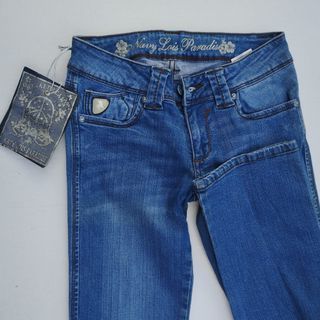 Pantalón Lois Vaquero Claro Talla 26 Mujer